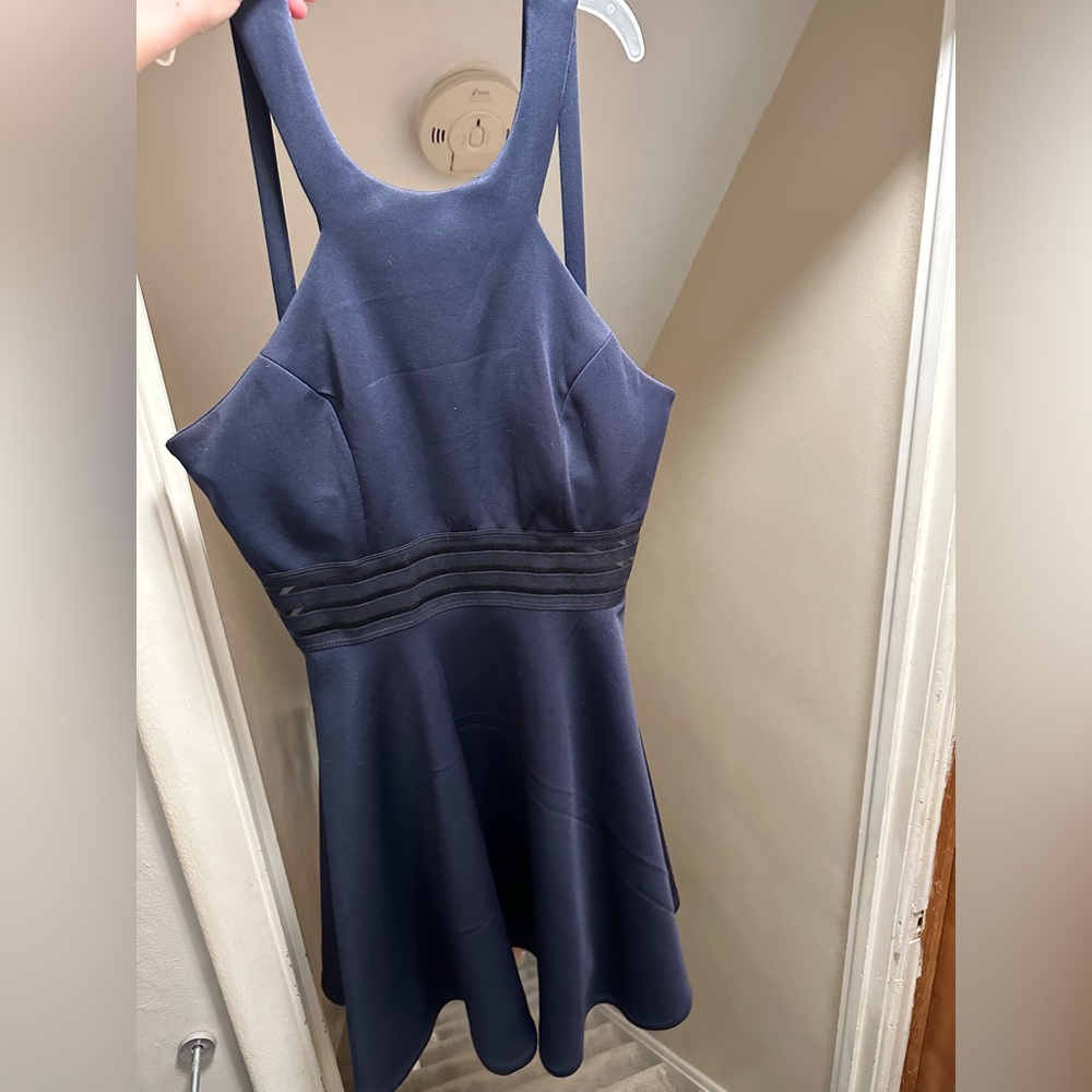 City Studio Navy Special Occasion Dress